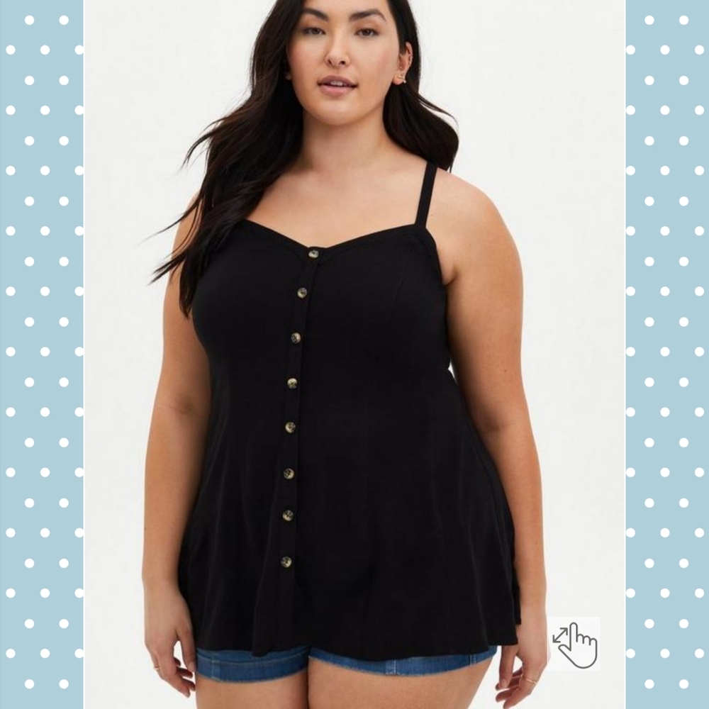 Torrid Black Camisole Top 00